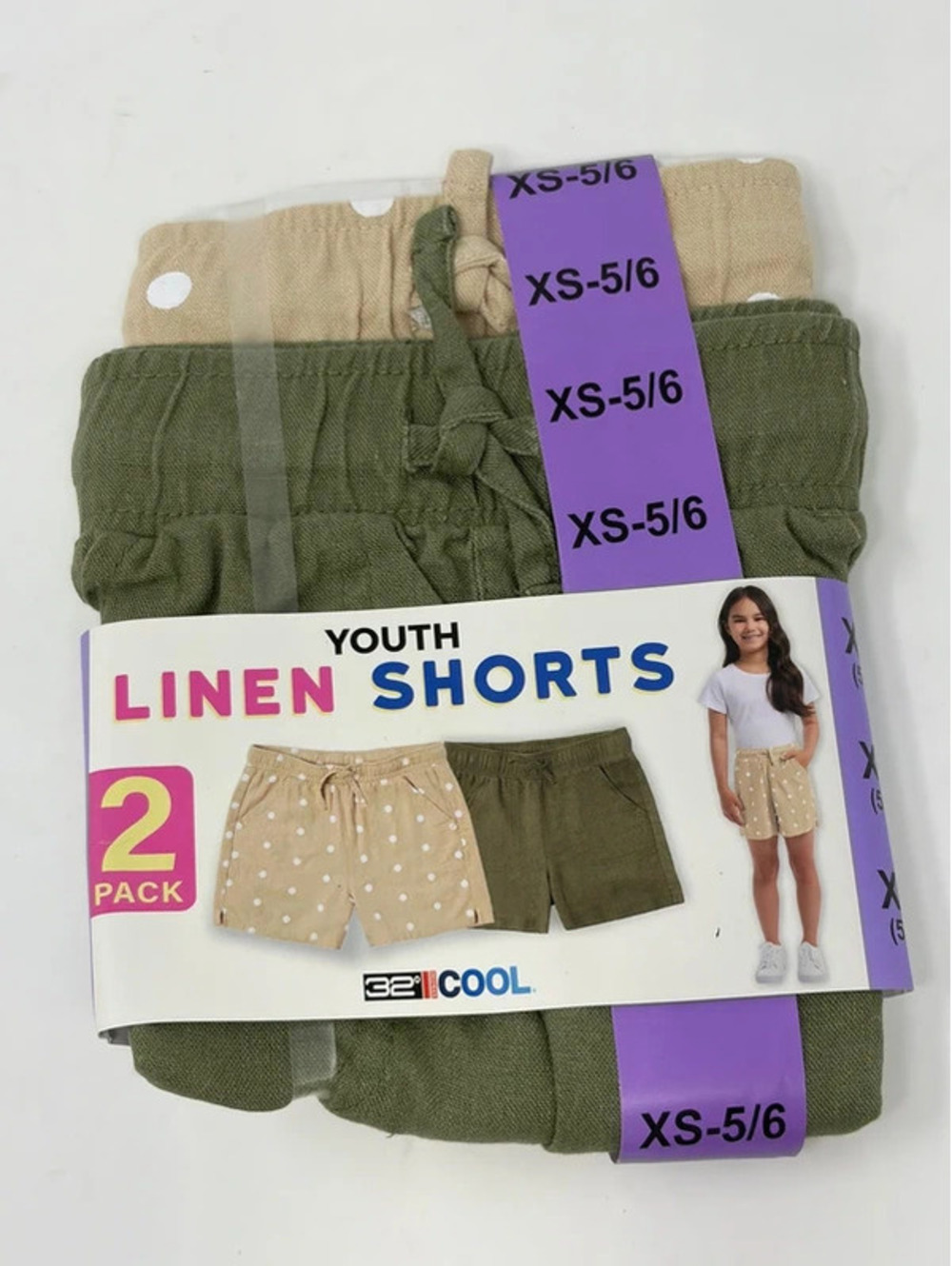 Girls 5/6 new shorts 32 degrees